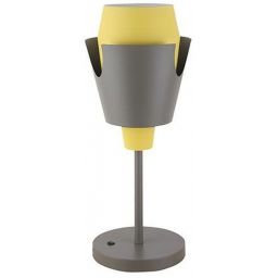 Ledea Falun lampa stołowa 1x40W żółty/szary 50501150