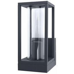 Ledvance Endura Classic Frame kinkiet zewnętrzny 1x60W LED ciemny szary/przezroczysty