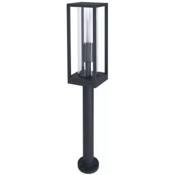 Ledvance Endura Classic Frame lampa stojąca zewnętrzna 1x60W LED ciemny szary/przezroczysty