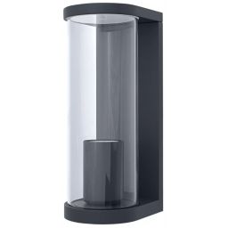 Ledvance Endura Classic Tubular kinkiet zewnętrzny 1x60W LED ciemny szary/przezroczysty