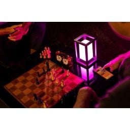 Ledvance Smart+ WiFi Tableframe lampa stojąca zewnętrzna 1x5W LED RGB ciemny szary/biały