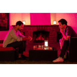 Ledvance Smart+ WiFi Tableframe lampa stojąca zewnętrzna 1x5W LED RGB ciemny szary/biały