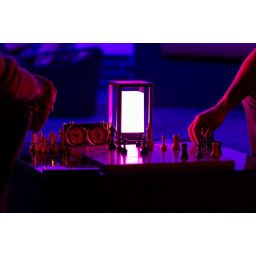 Ledvance Smart+ WiFi Tableframe lampa stojąca zewnętrzna 1x5W LED RGB ciemny szary/biały