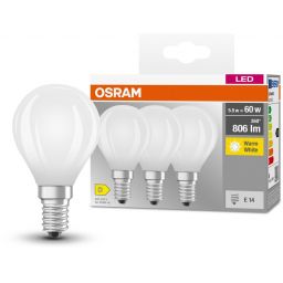 Osram LED Lamps żarówki LED Multipack 3x5,5 W 2700 K E14