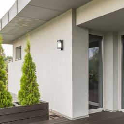 Rabalux Silistra kinkiet zewnętrzny 1x60W antracyt/przezroczysty 7891