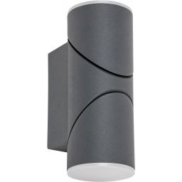 Rabalux Belfast kinkiet zewnętrzny 2x12,9W LED antracyt/biały 7904