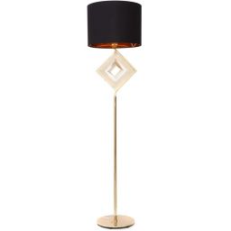 Lumina Deco Benardi lampa stojąca 1x40W czarno/złota LDF5529GD+BK