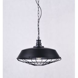 Lumina Deco Arigio D45 lampa wisząca 1x40W czarna LDP6862-450BK