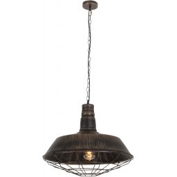 Lumina Deco Arigio D45 lampa wisząca 1x40W stare złoto LDP6862-450O.GD