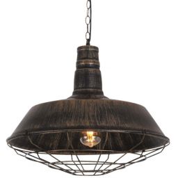 Lumina Deco Arigio D45 lampa wisząca 1x40W stare złoto LDP6862-450O.GD