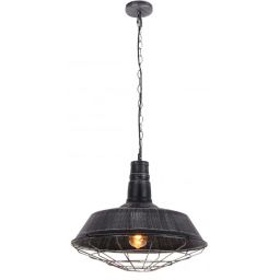Lumina Deco Arigio D45 lampa wisząca 1x40W stare srebro LDP6862-450O.SL