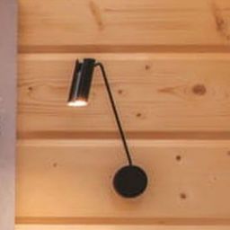 Light Prestige Futuro kinkiet 1x35 W czarny LP-17001/1WLBK