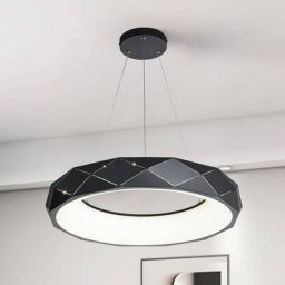 Light Prestige Reus lampa wisząca 1x36 W czarna LP-8069/1PLEDBK