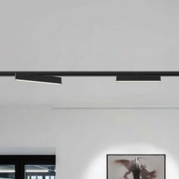 Light Prestige System 1F lampa do szynoprzewodów Moon 1x12W LED czarna LP-559/4R-1FBK