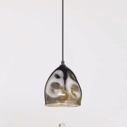 Light Prestige Melt lampa wisząca 1x40W czarny/przezroczysty LP-126/1P
