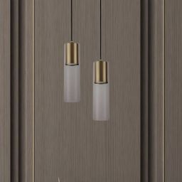 Light Prestige Manacor lampa wisząca 1x50W złota/przezroczysta LP-232/1PGD