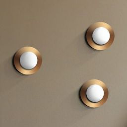 Light Prestige Roma kinkiet 1x5 W biały-złoty LP-1345/1WGD