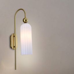 Light Prestige Piega kinkiet 1x40 W biały-złoty LP-939/1WWHITE