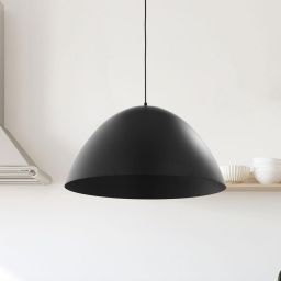 TK Lighting Faro lampa wisząca 1x15W czarna 6006