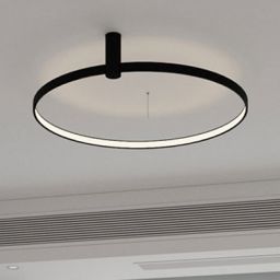 Light Prestige Ring lampa podsufitowa 1x35 W czarna LP-909/1CSBKCCT