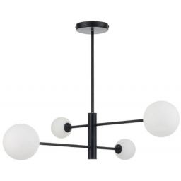 Light Prestige Dorado lampa podsufitowa 4x40 W biała-czarna LP-002/4PBK