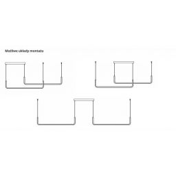 Light Prestige Malawi lampa wisząca 1x40 W czarna LP-1015/2PBASIC