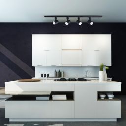 Light Prestige Snow lampa do szynoprzewodów 1x50 W czarny LP-731/1RBK