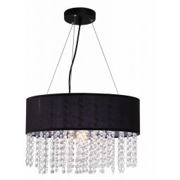 Light Prestige Madryt lampa wisząca 1x60W czarna LP-81458/1PBK