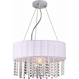 Outlet - Light Prestige Madryt lampa wisząca 1x60W biała LP-81458/1PWH