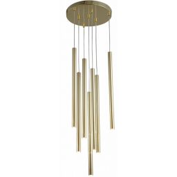 Light Prestige Lungo lampa wisząca 7x5W złota LP-894/7PGD