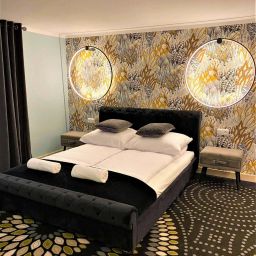 Light Prestige Mirror kinkiet 1x47 W czarny LP-999/1W L BK CCT