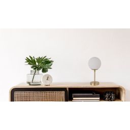 Light Prestige Dorado lampa stołowa 1x40 W biała-złota LP-002/1TS