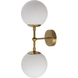 Light Prestige Dorado kinkiet 2x40 W biały-złoty LP-002/2W