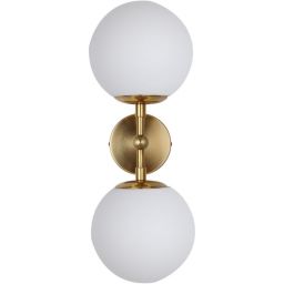 Light Prestige Dorado kinkiet 2x40 W biały-złoty LP-002/2W