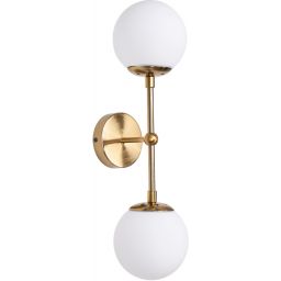 Light Prestige Dorado kinkiet 2x40 W biały-złoty LP-002/2WL