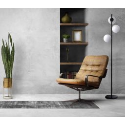 Light Prestige Dorado lampa stojąca 3x40W biała/czarna LP-002/3FBK