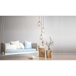 Light Prestige Fondi lampa wisząca 1x40W czarny/szkło przezroczyste LP-1214/1P