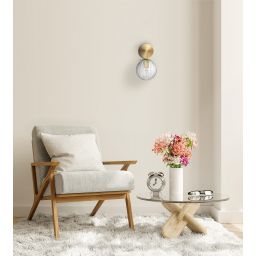 Light Prestige Arette kinkiet 1x40W złoty/przezroczysty LP-133/1W