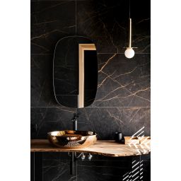 Light Prestige Roma lampa wisząca 1x40W złota/biała LP-1345/1PGD