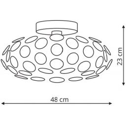 Light Prestige Ferrara lampa podsufitowa 3x60W chrom LP-17060/3C