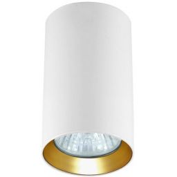 Light Prestige Manacor lampa podsufitowa 1x50W biało/złota LP-232/1D-90WH/GD