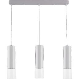 Light Prestige Manacor lampa wisząca 3x50W biała/przezroczysta LP-232/3LWH