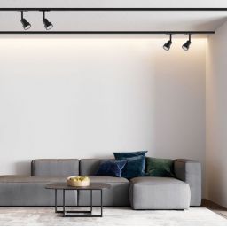 Light Prestige Storm lampa do szynoprzewodów 1x50W czarna LP-733/1RBK