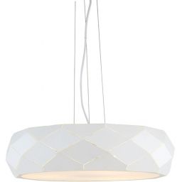 Light Prestige Reus lampa wisząca 3x40 W biała LP-8069/1PWH