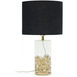 Light Prestige Sunflower lampa stołowa 1x40W czarna/złota LP-818/1TBK