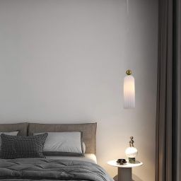 Light Prestige Piega lampa wisząca 1x40W złota/biała LP-939/1PWHITE