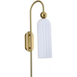 Light Prestige Piega kinkiet 1x40 W biały-złoty LP-939/1WWHITE