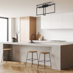 Light Prestige Frame 3D lampa podsufitowa 5x60W LED czarna LP-980/3D3BK