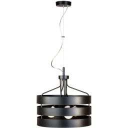 Lis Poland Ruby lampa wisząca 3x40W czarna 5885H02