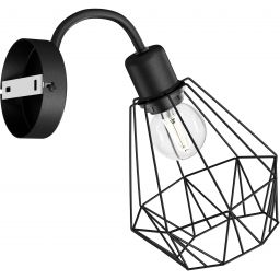 Luminex Bergen kinkiet 1x60 W czarny 0308